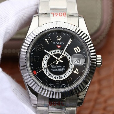 로렉스(ROLEX) 스카이드웰러 블랙다이얼 904L