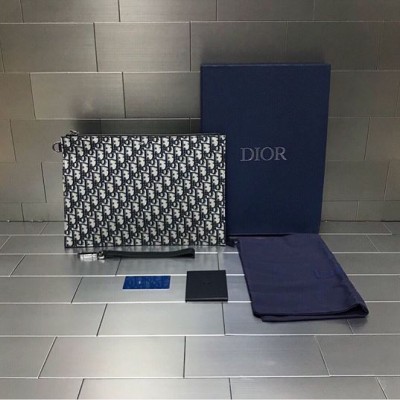 디올 레플리카 가방 DIOR HOMME Oblique 자카드 클러치