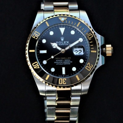 로렉스 레플리카 시계 (ROLEX)씨-드웰러(sea-Dweller) 오이시터스틸 옐로우 골드 콤비