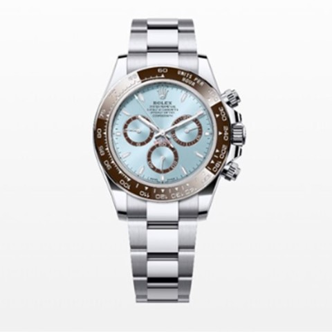 로렉스 레플리카 시계 ROLEX 롤렉스 데이토나 40mm 아이스블루 다이얼 오토매틱 메탈 시계 126506 - best