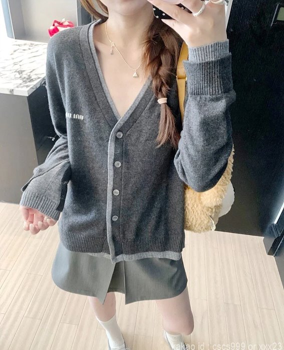 미우미우 가디건 레플리카 미러급 SA급 S급 고퀄리티 [여성]