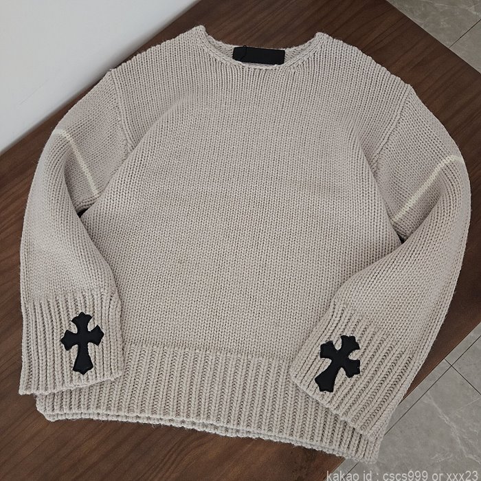 크롬하츠 니트 레플리카 미러급 SA급 S급 고퀄리티 의류 긴팔 라운드 [남성여성공용]