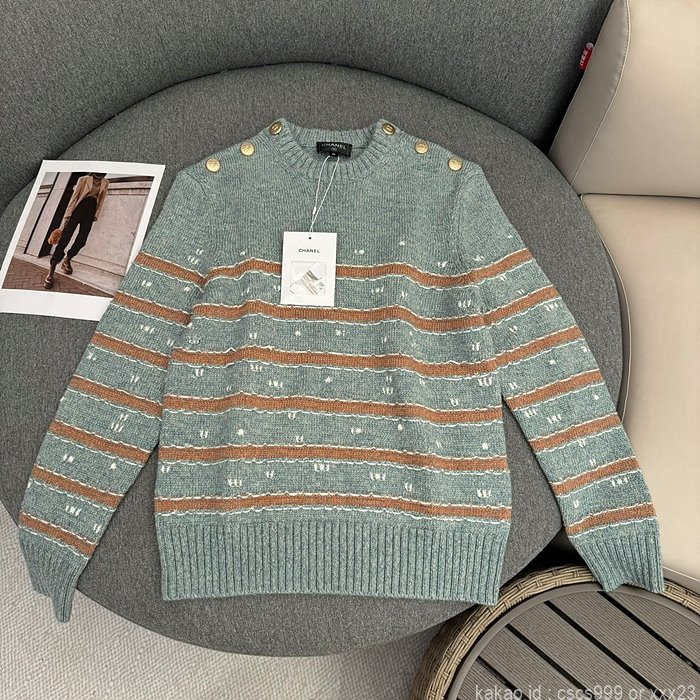 샤넬 니트 긴팔 라운드 레플리카 미러급 SA급 S급 고퀄리티 의류 [여성]