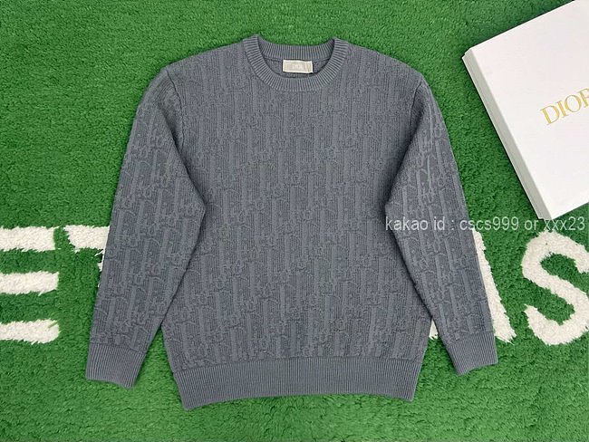 디올 긴팔 라운드 니트티 레플리카 미러급 SA급 S급 고퀄리티 의류 [남성여성공용]