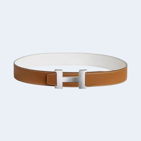 에르메스 콘스탄스 브라운 벨트 실버 32mm 레플리카 미러급 SA급 S급 고퀄리티 [남성]