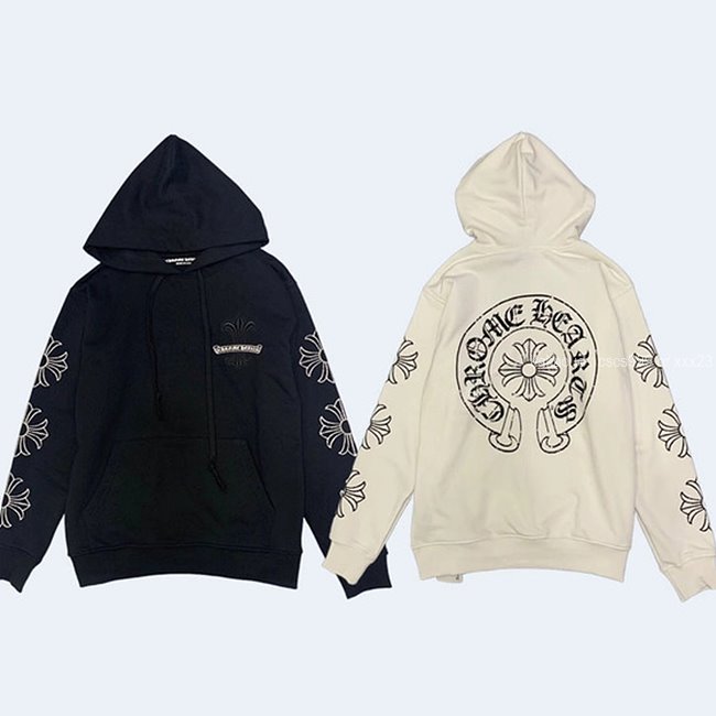 크롬하츠 로고 후드 (2 color) 긴팔티 레플리카 미러급 SA급 S급 고퀄리티 의류 [남성여성공용]