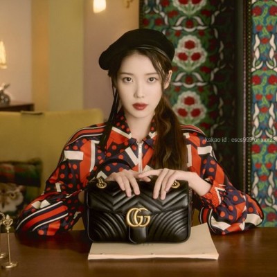 [아이유 PICK] 구찌 GG 마몽 마틀라세 숄더백 크로스백 (4 color) 레플리카 미러급 SA급 S급 고퀄리티 셀럽 가방 [여성]