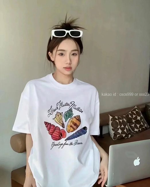 루이비통 반팔 라운드 티셔츠 레플리카 미러급 SA급 S급 고퀄리티 의류 [남성여성공용]