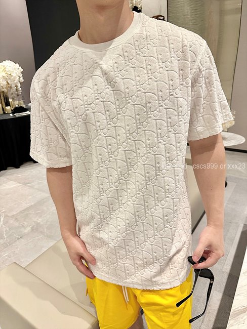 디올 반팔 라운드 티셔츠 레플리카 미러급 SA급 S급 고퀄리티 셀럽 의류 [남성여성공용]