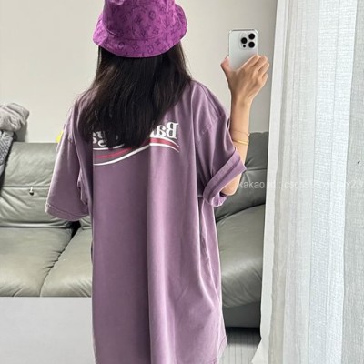 발렌시아가 반팔 라운드티셔츠 레플리카 미러급 SA급 S급 고퀄리티 하이엔드 의류 [남성여성공용]