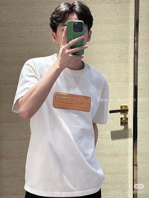루이비통 반팔 라운드 니트티셔츠 레플리카 미러급 SA급 S급 고퀄리티 하이엔드 최상급 의류 [남성여성공용]