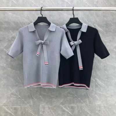 톰브라운 (2 color) 반팔 카라 니트티셔츠 레플리카 미러급 SA급 S급 고퀄리티 하이엔드 최상급 의류 [여성]