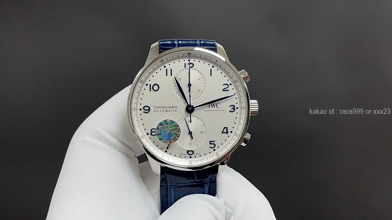 IWC 포르투기저 크로노그래프 41mm 시계 레플리카 미러급 SA급 S급 고퀄리티 최상급 하이엔드 워치 [남성]