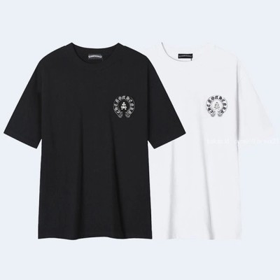 크롬하츠 쉐도우 리플렉트 크로스 반팔 라운드 티셔츠 (2 color) 레플리카 미러급 SA급 S급 고퀄리티 의류 [남성여성공용]