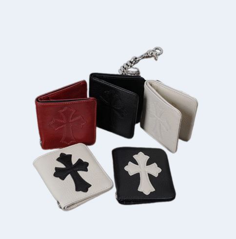 크롬하츠 DR DIGIACOMO 세메터리 크로스 레더 지갑 (5 color) 레플리카 미러급 SA급 S급 고퀄리티 카드지갑 [남성여성공용]