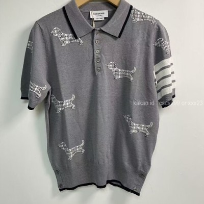 [김ㅇㅇ 고객님 주문제품 검수사진] 톰브라운 반팔 카라 니트티셔츠 레플리카 미러급 SA급 S급 고퀄리티 하이엔드 최상급