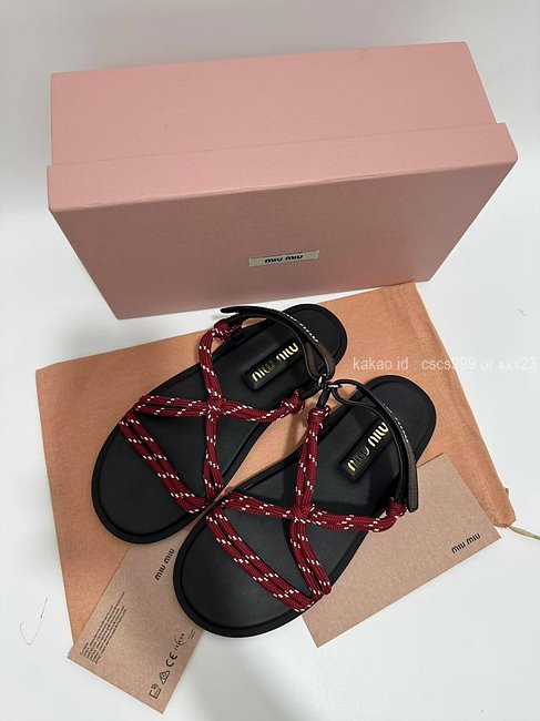 [김ㅇㅇ 고객님 주문제품 검수사진] 미우미우 샌들 레플리카 미러급 SA급 S급 고퀄리티 하이엔드 최상급 신발