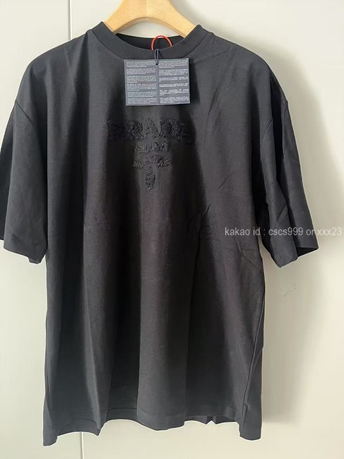 [김ㅇㅇ 고객님 주문제품 검수사진] 프라다 반팔 라운드 티셔츠 레플리카 미러급 SA급 S급 고퀄리티 하이엔드 최상급 의류