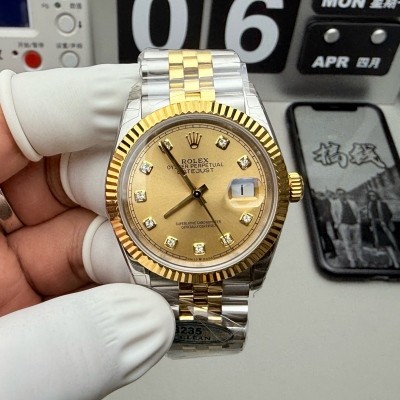 로렉스 데이저스트 옐로우골드 콤비 시계 레플리카 미러급 SA급 S급 고퀄리티 최상급 하이엔드 워치 [남성여성공용]