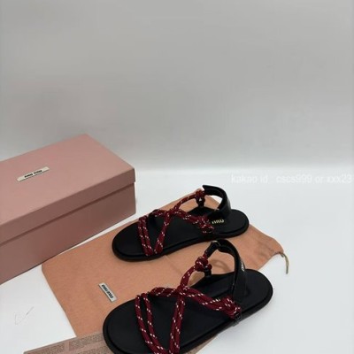 2025.07.31_[조ㅇㅇ 고객님 주문제품 검수사진] 미우미우 샌들 레플리카 미러급 SA급 S급 고퀄리티 하이엔드 최상급 신발