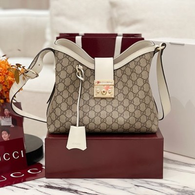 구찌 패들락 미디엄 숄더백 화이트 레플리카 미러급 SA급 S급 고퀄리티 최상급 하이엔드 가방 [여성]