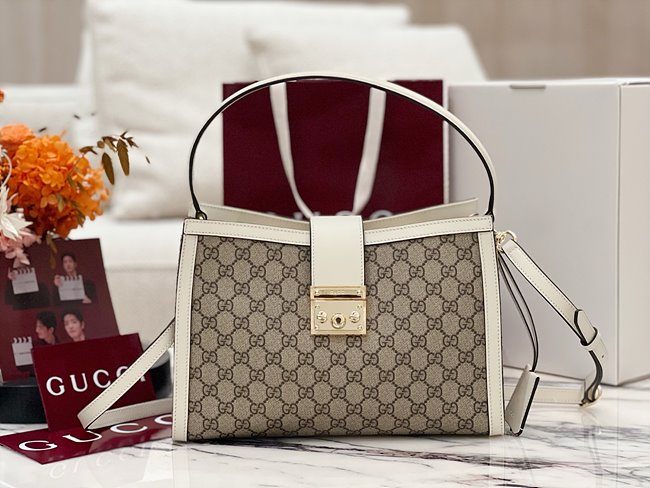 구찌 패들락 라지 탑 핸들백 화이트 838991 숄더백 크로스백 레플리카 미러급 SA급 S급 고퀄리티 최상급 하이엔드 가방 [여성]