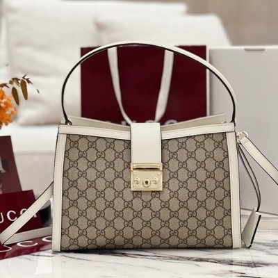 구찌 패들락 라지 탑 핸들백 화이트 838991 숄더백 크로스백 레플리카 미러급 SA급 S급 고퀄리티 최상급 하이엔드 가방 [여성]