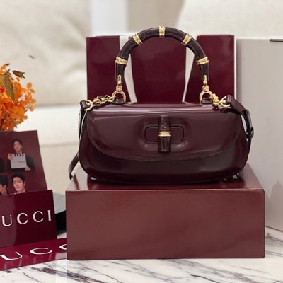 구찌 뱀부 Diva 미디엄 백 와인 827750 핸드백 토트백 크로스백 레플리카 미러급 SA급 S급 고퀄리티 최상급 하이엔드 가방 [여성]