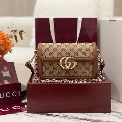 구찌 스몰 숄더백 브라운 826761 숄더백 크로스백 레플리카 미러급 SA급 S급 고퀄리티 최상급 하이엔드 가방 [여성]