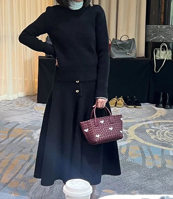 보테가베네타 미니카바 818017 와인 하트 핸드백 토트백 레플리카 미러급 SA급 S급 고퀄리티 최상급 하이엔드 가방 [여성]