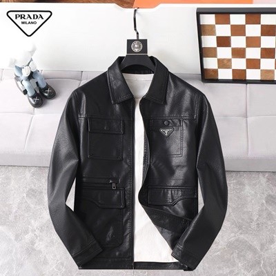 프라다 가죽자켓 남성 의류 PR-O602S 레플리카 미러급 SA급 S급 고퀄리티  [남성] 최상급 하이엔드 - best