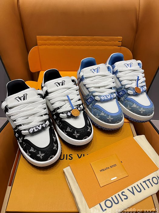 루이비통 LV 트레이너 스니커즈 (2 color) 레플리카 미러급 SA급 S급 고퀄리티 신발 [남성여성공용] - best