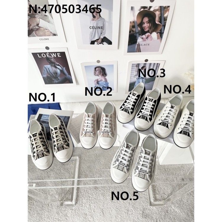 디올 오블리크 자수 로우탑 스니커즈 3칼라 레플리카 미러급 SA급 S급 고퀄리티 신발  [여성] - best