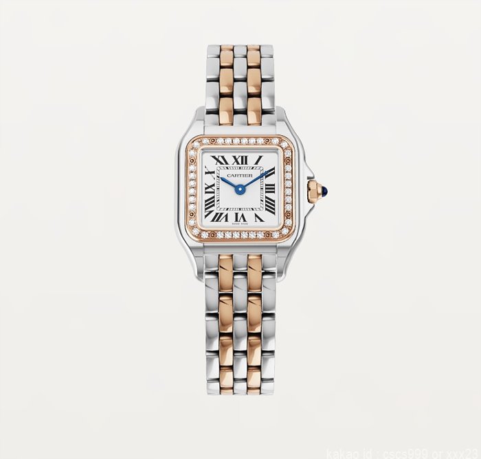 까르띠에 팬더 드 까르띠에 워치 로즈골드 콤비 다이아 시계 레플리카 미러급 SA급 S급 고퀄리티 워치 [여성]-best