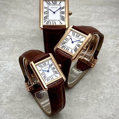 까르띠에 탱크솔로 핑크골드 시계 레플리카 미러급 SA급 S급 고퀄리티 워치 - best