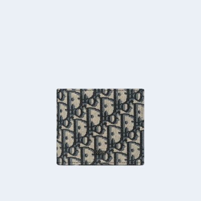 디올 오블리크 컴팩트 지갑 베이지 레플리카 미러급 SA급 S급 고퀄리티 월렛 [남성여성공용]