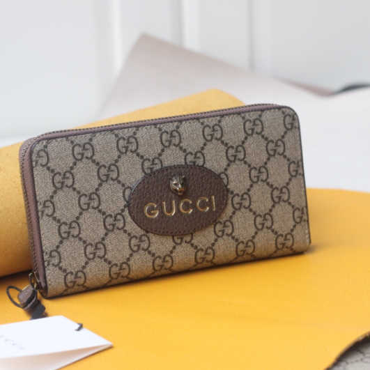 구찌 네오 빈티지 GG 수프림 장지갑 레플리카 미러급 SA급 S급 고퀄리티 지퍼지갑 [남성여성공용] - best