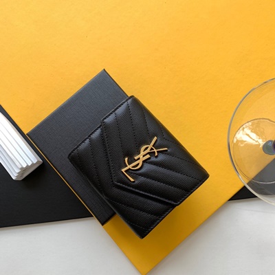 생로랑 컴팩트 3단 모노그램 지갑 (3 color) 레플리카 미러급 SA급 S급 고퀄리티 지갑 [여성] - best