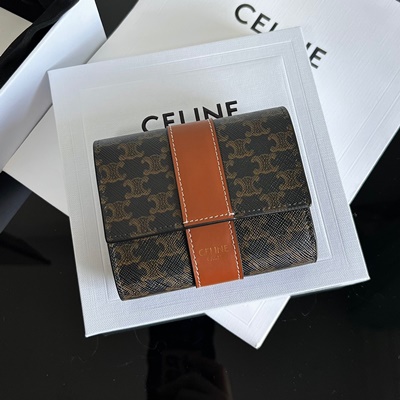 셀린느 스몰 3단 지갑 CE-10D572 레플리카 미러급 SA급 S급 고퀄리티 지갑 [여성] - best