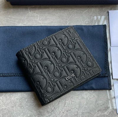 디올 Dior Gravity 가죽 반지갑 DI-2ESBH027 레플리카 미러급 SA급 S급 고퀄리티 지갑 [남성여성공용] - best
