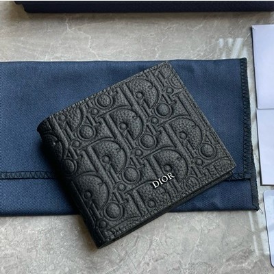 디올 Dior Gravity 가죽 반지갑 DI-2ESBH027 레플리카 미러급 SA급 S급 고퀄리티 지갑 [남성여성공용] - best