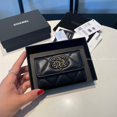 샤넬 19 플랩 카드지갑 (AP1790) 레플리카 미러급 SA급 S급 고퀄리티 최상급 하이엔드 지갑 [여성]