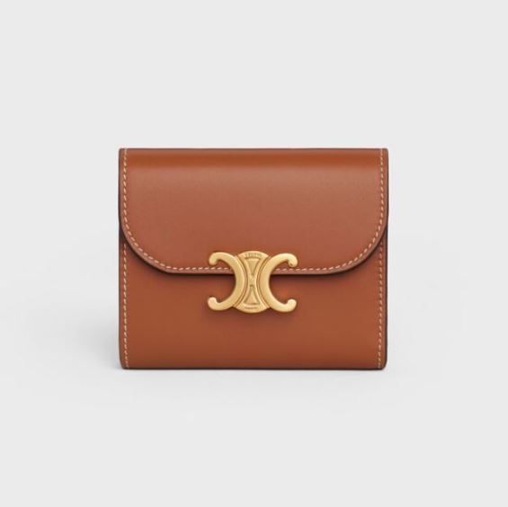 셀린느 트리오페 반지갑 브라운 레플리카 미러급 SA급 S급 고퀄리티 최상급 하이엔드 지갑 [여성]