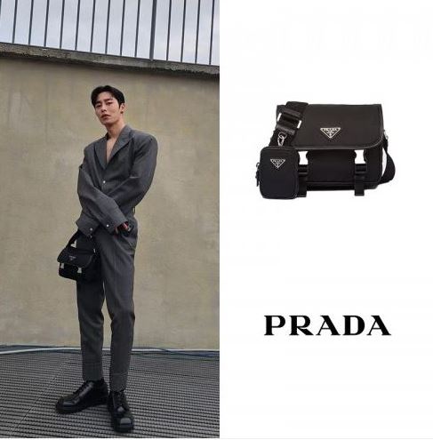 프라다 리나일론 및 사피아노 가죽 숄더백 레플리카 미러급 SA급 S급 고퀄리티 가방 best  [남성여성공용]