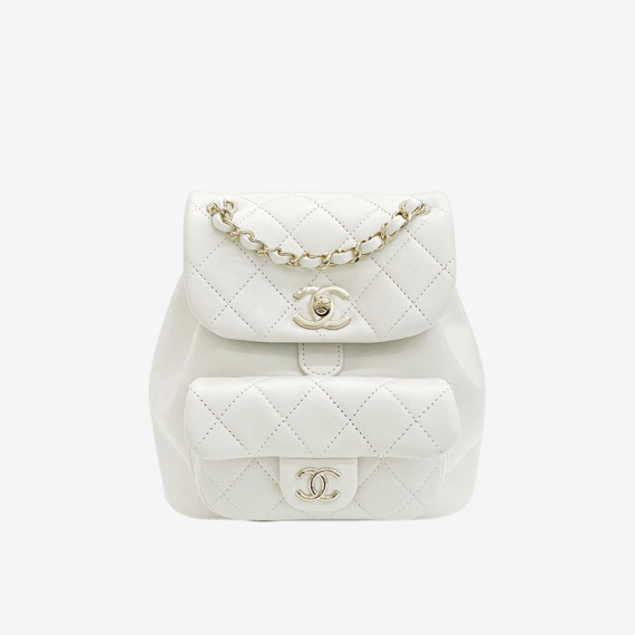 샤넬 레플리카 22C 듀마 백팩 스몰 샴페인 골드