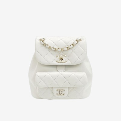 샤넬 레플리카 22C 듀마 백팩 스몰 샴페인 골드