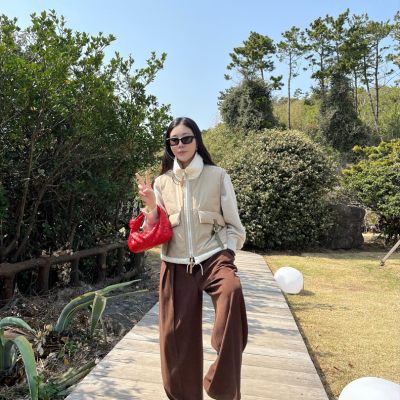 보테가베네타 레플리카 레드 인트레치아토 미니 조디