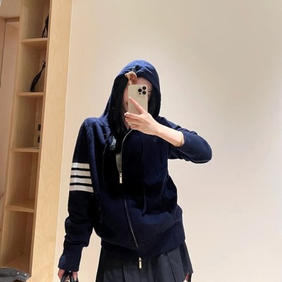 톰브라운 긴팔 후드 집업 ( 2 color ) 레플리카 미러급 SA급 S급 고퀄리티 [남성여성공용] - best