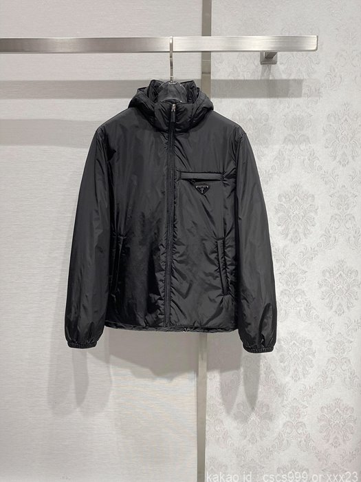 프라다 패딩 레플리카 미러급 SA급 S급 고퀄리티 의류 후드 점퍼 [남성] - best