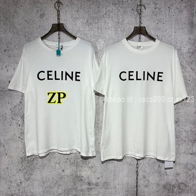 셀린느 반팔 라운드 티셔츠 레플리카 미러급 SA급 S급 고퀄리티 의류 [남성여성공용] - best